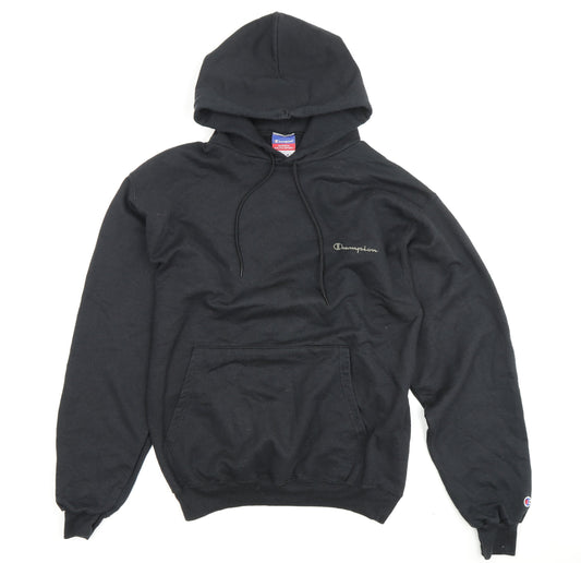 Champion Men's Black Pullover Hoodie M