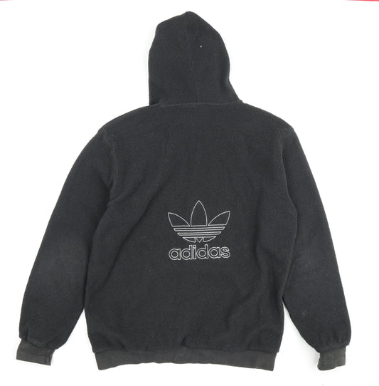 adidas Men's Black Pullover Hoodie Size M