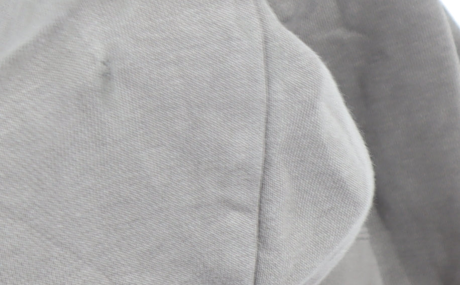 Nike Men's Grey Pullover Hoodie Size S with Logo