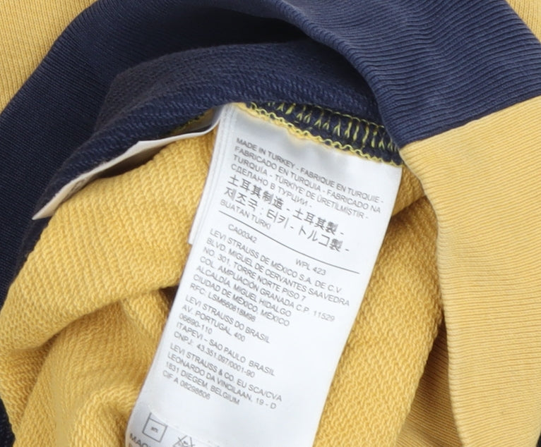 Levi's Men's Multicoloured Graphic Pullover Sweatshirt M