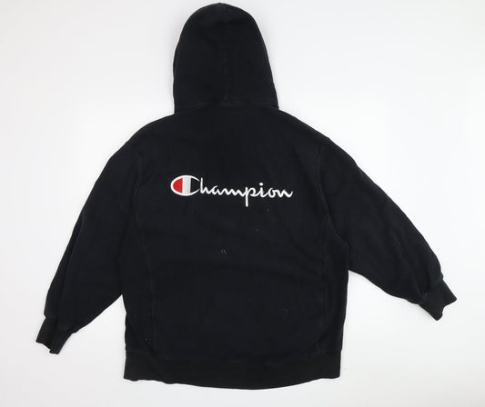 Champion Men's Black Medium Pullover Hoodie