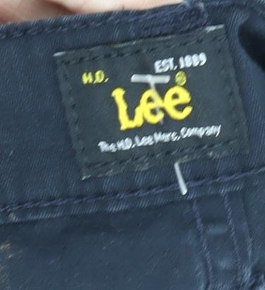 Lee Women's Black Straight Leg Trousers - Size 29