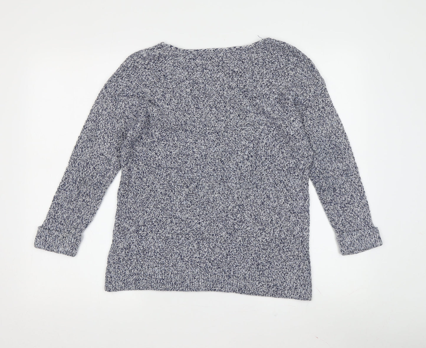 Fat Face Women's Blue Cotton Pullover Jumper L