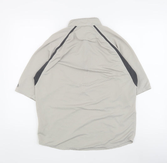 Nike Men's Beige Pullover Training Shirt M