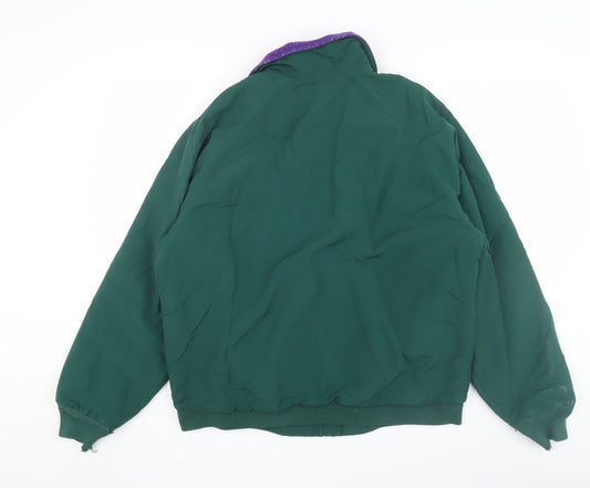 Lands' End Women's Green Jacket M Casual Winter