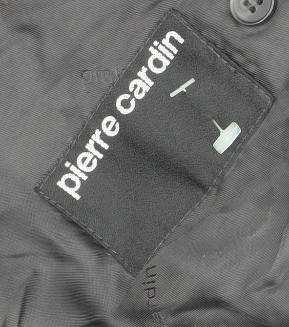 Pierre Cardin Men's Black Check Blazer 44 Regular
