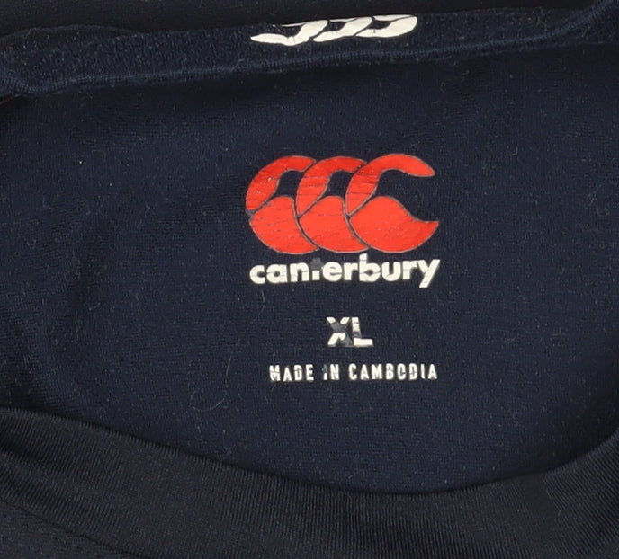 Canterbury Unisex Blue Rugby Pullover XL