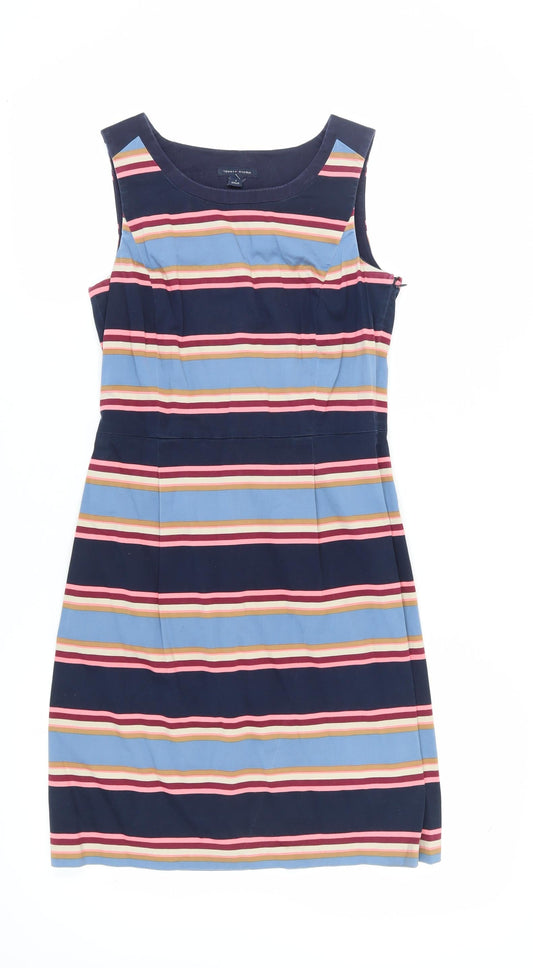 Tommy Hilfiger Women's Striped Sheath Dress, Size 2