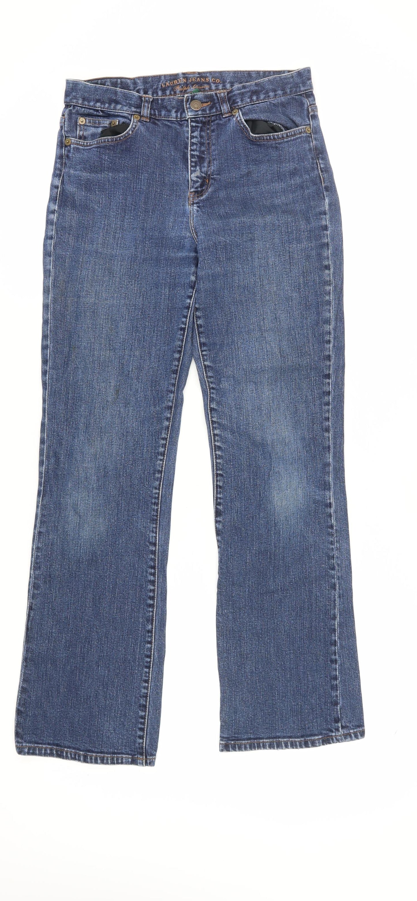 Ralph Lauren Women's Blue Bootcut Jeans Size 4