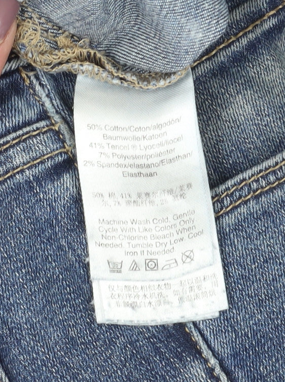 DKNY Women's Blue Skinny Jeans Size 4 With Pockets