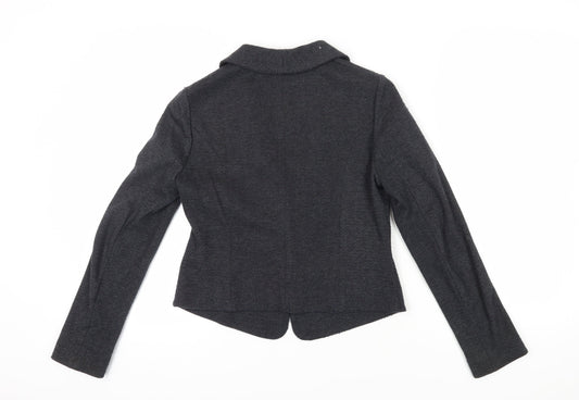 Banana Republic Women's Grey Suit Jacket Size 10 Elegant Business