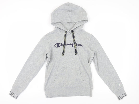 Champion Women's Grey Pullover Hoodie XS