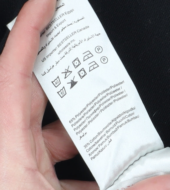 Jack & Jones Men's Black Pullover Sweatshirt S