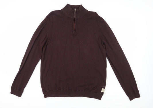 Jack & Jones Men's Brown XL Pullover Jumper