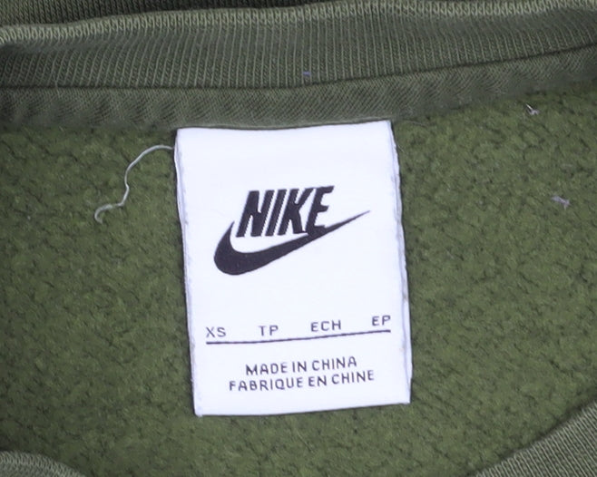 Nike Men's Green XS Pullover Sweatshirt