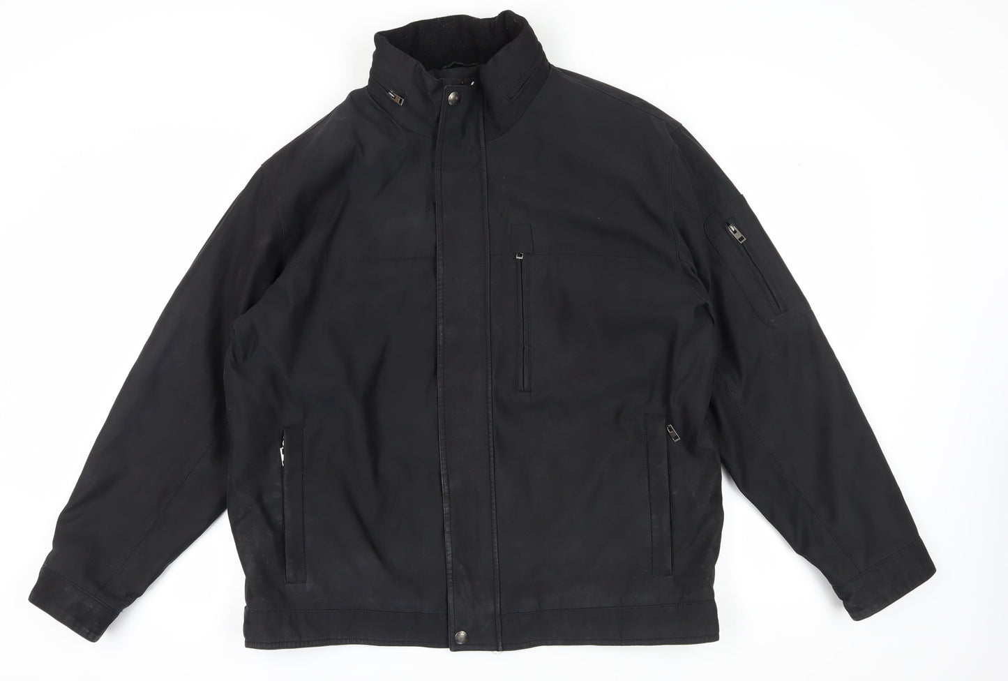 Michael Kors Men's Black XL Windbreaker Jacket