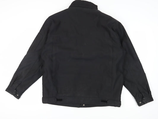 Michael Kors Men's Black XL Windbreaker Jacket