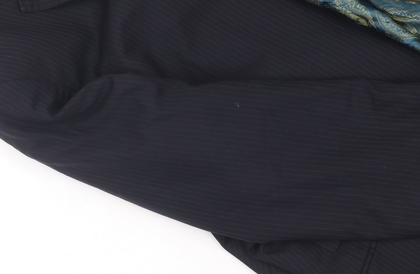 Ted Baker Men's Blue Striped Wool Suit Jacket 42R