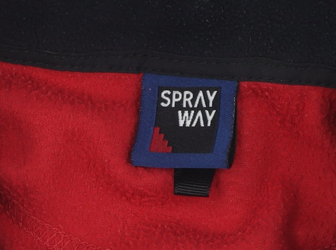 Sprayway Men's Red Fleece Pullover Sweatshirt - S
