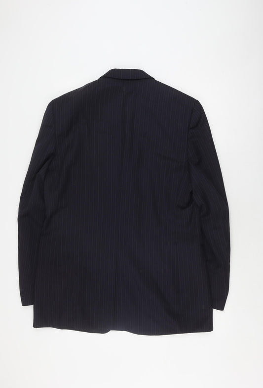 Pierre Cardin Men's Blue Blazer Size 42L Classic Fit
