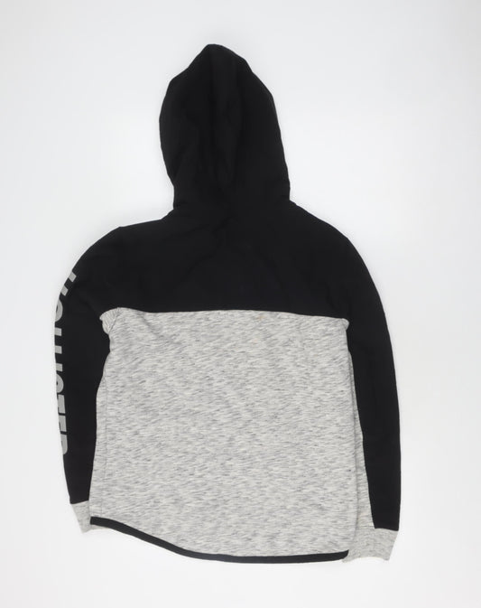 Hollister Men’s Grey Windbreaker Jacket S