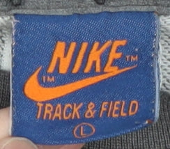 Nike Men's Grey L Logo Pullover Sweatshirt