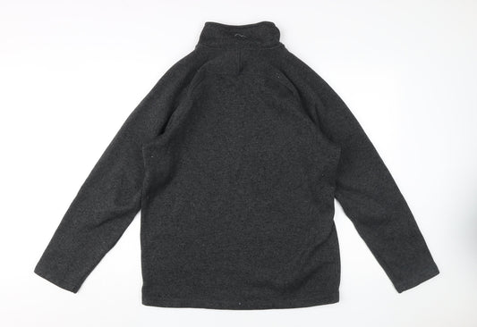 Peter Storm Men's Black 1/2 Zip Fleece Sweatshirt M