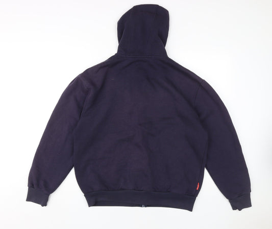 Slazenger Men's Blue Full Zip Hoodie - L