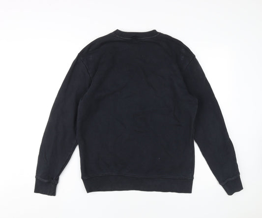 Lee Men's Black Pullover Sweatshirt, Size S