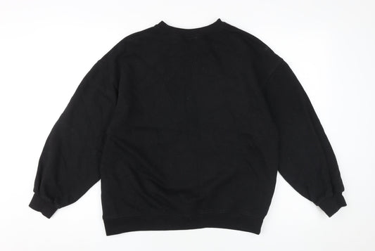 Disney Black XS Women Cinderella Graphic Sweatshirt