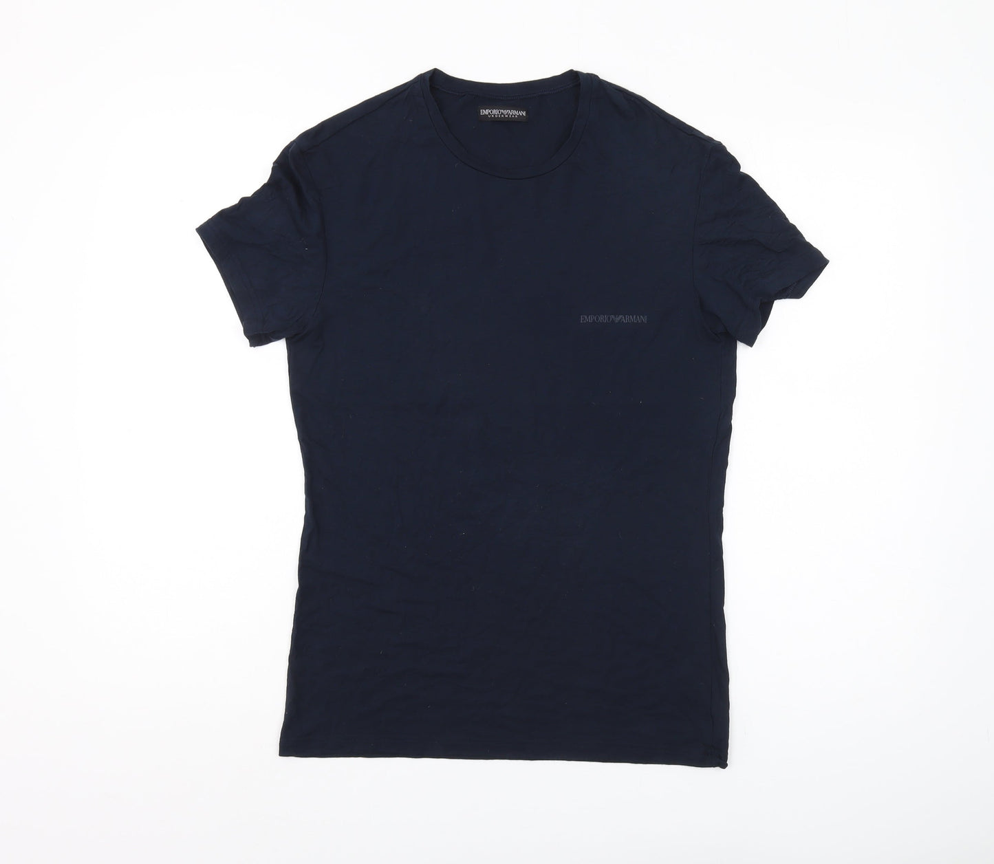 Emporio Armani Men's Blue XL Modal T-Shirt