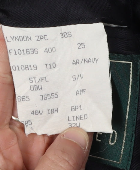 Austin Reed Men's Navy Suit Jacket 38S Regular Fit