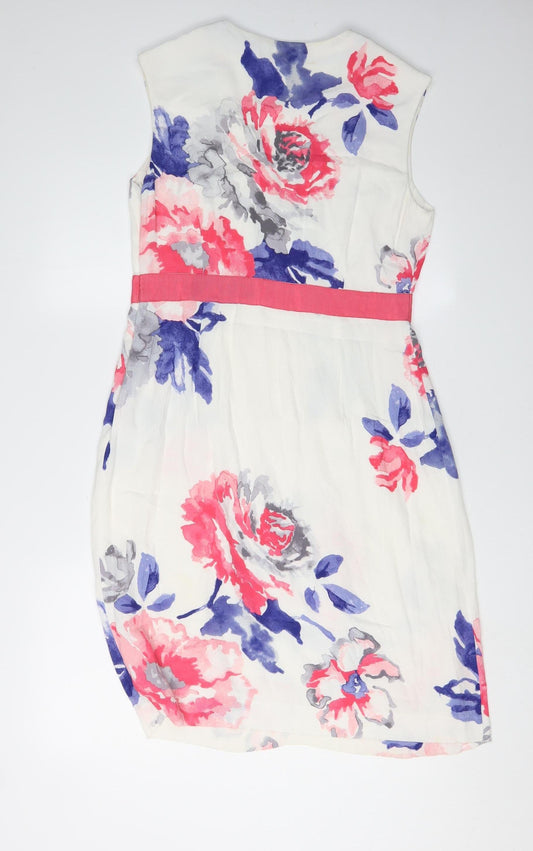 Joules Women's Floral Shift Dress Size 12 Multi-Colour