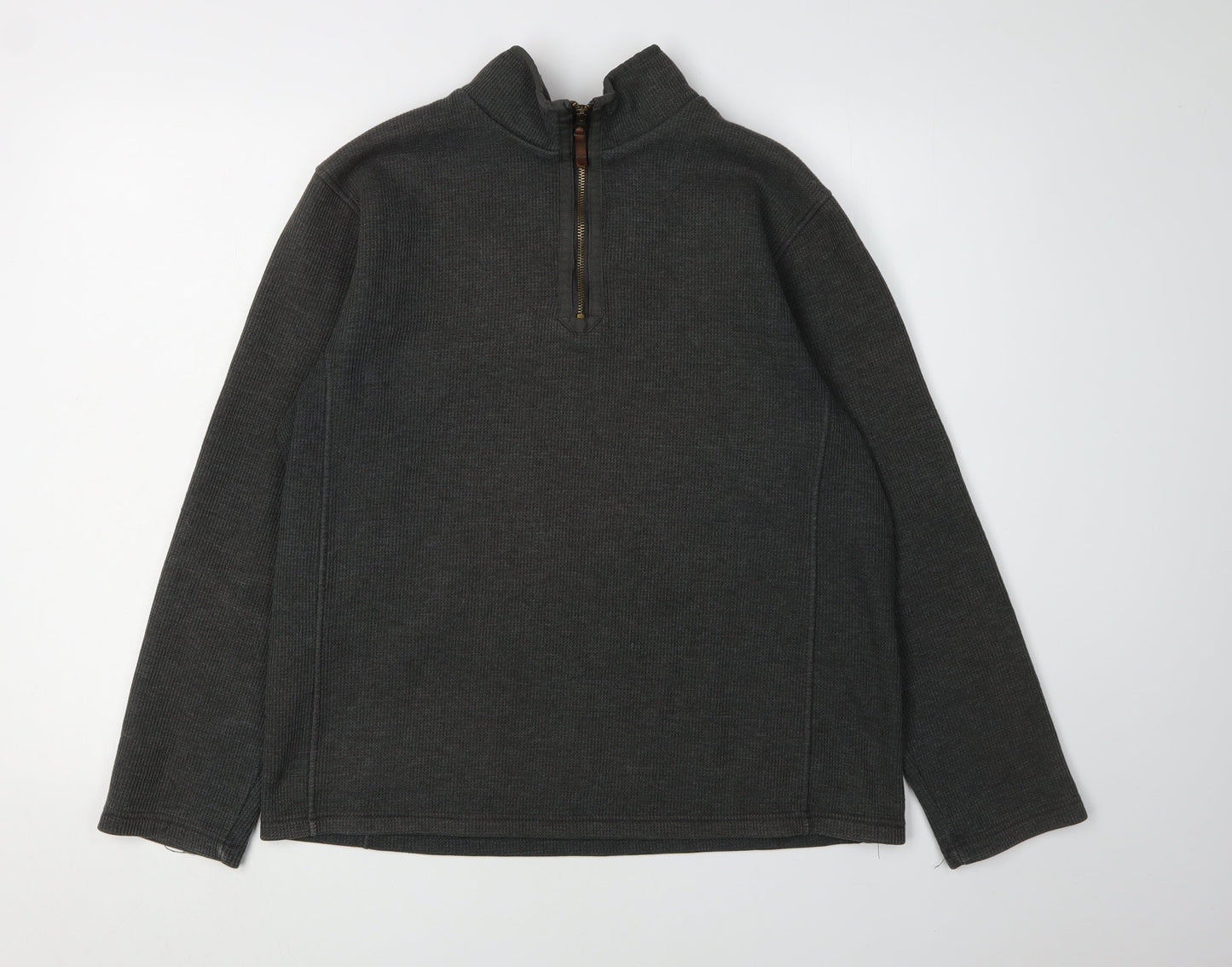 Mountain Warehouse Men's Grey Pullover, M, High Neck