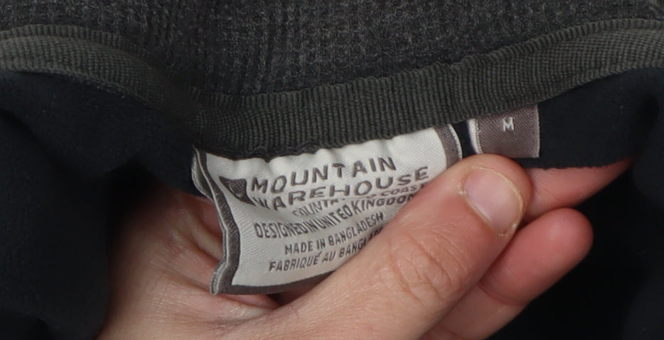 Mountain Warehouse Men's Grey Pullover, M, High Neck