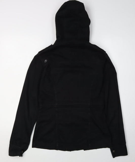 Billabong Men's XS Black Hooded Jacket with Pockets