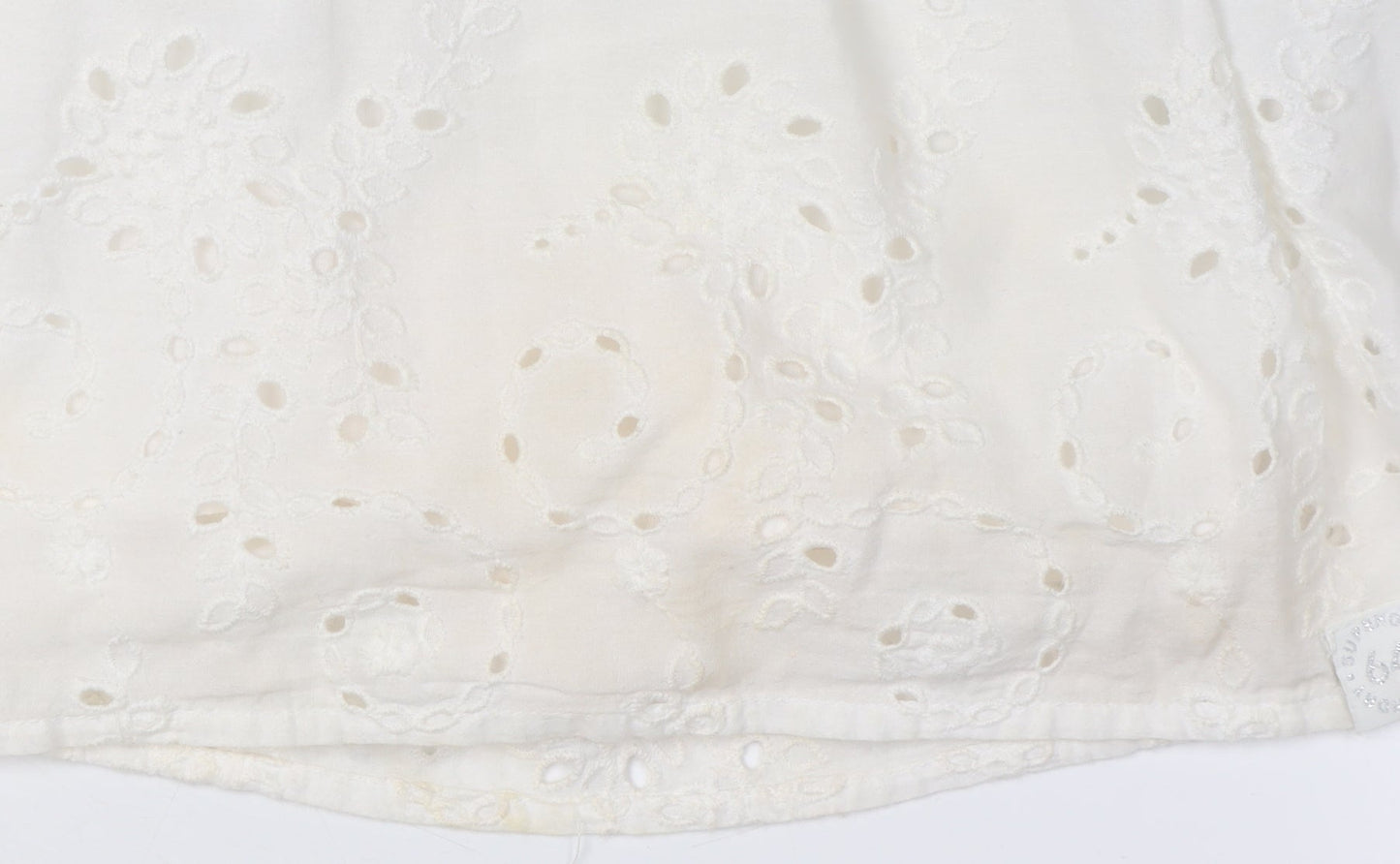 Superdry Women's White A-Line Dress Size 6