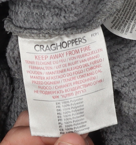 Craghoppers Men's Grey 1/4 Zip Sweatshirt M Medium