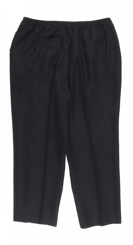 Marks and Spencer Black Women's Straight Trousers
