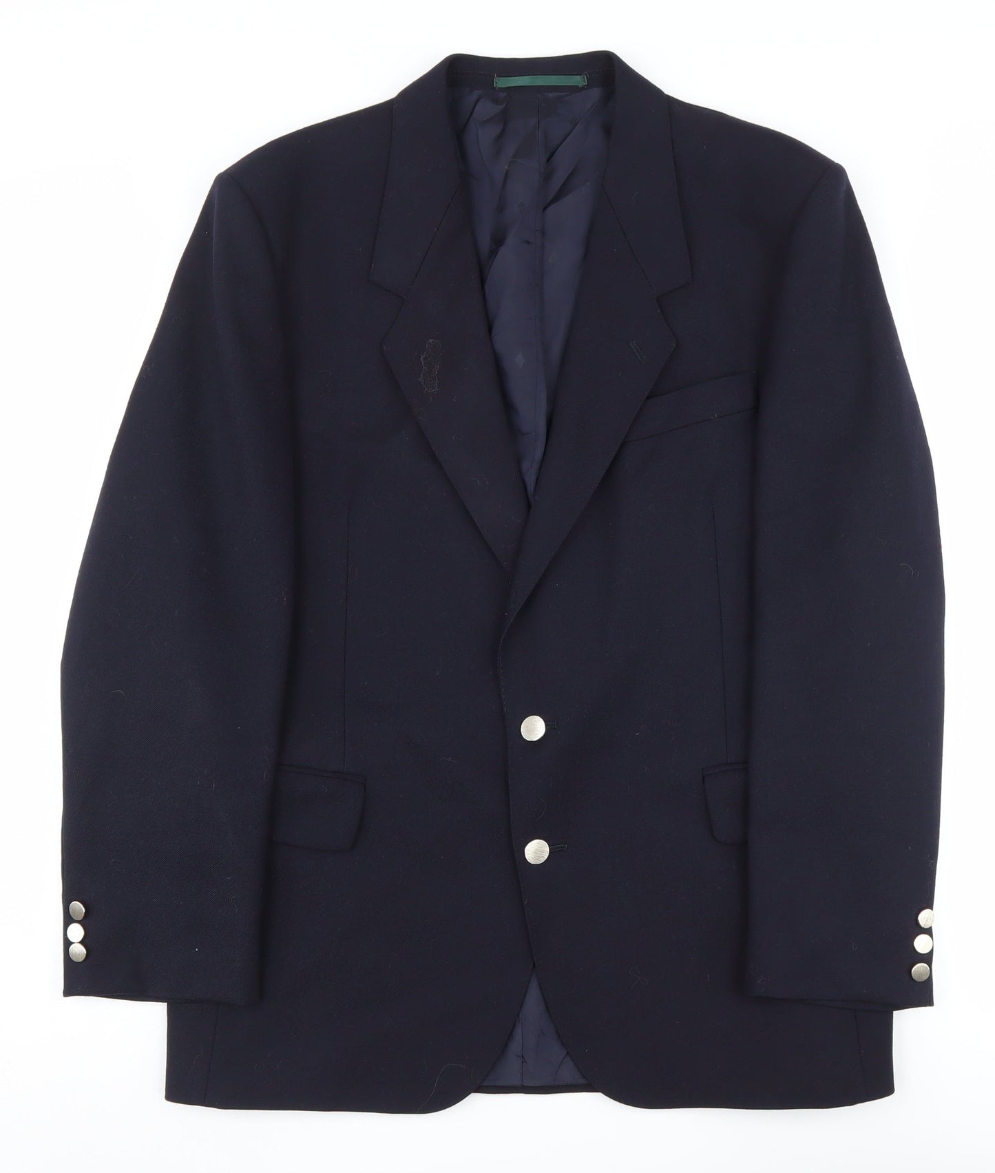 Dunn & Co Men's Blue Blazer, Size 42R, Vintage Style