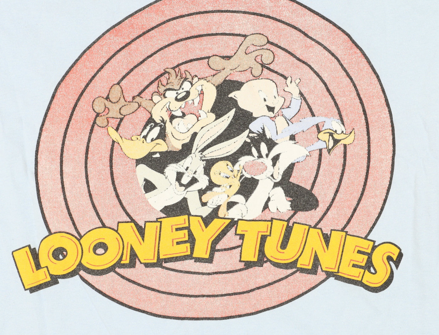 Looney Tunes Blue T-Shirt, Unisex, Size 18-20, Cartoon