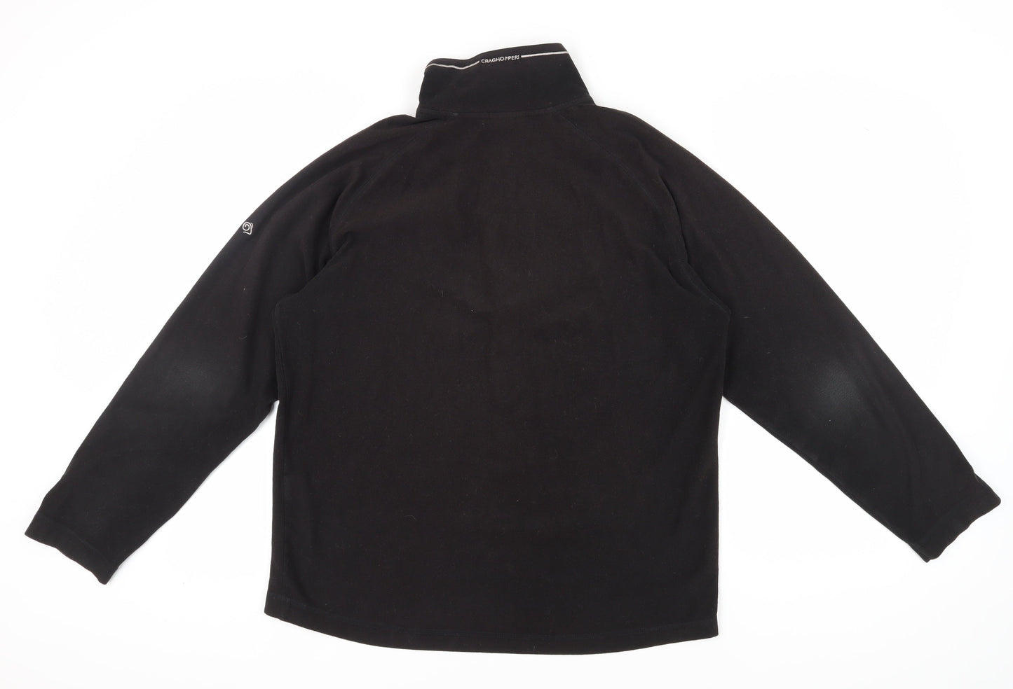 Craghoppers Men's Black M Fleece Henley Sweatshirt