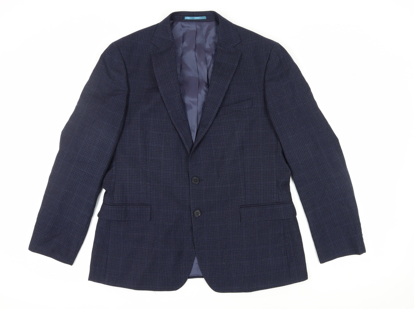 Charles Tyrwhitt Men's Blue Slim Fit Blazer 44R
