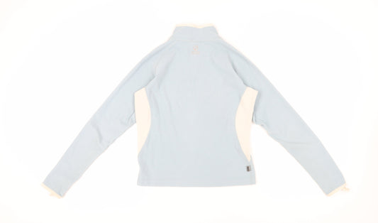 The North Face Women's Blue Small 1/2 Zip Fleece Sweatshirt