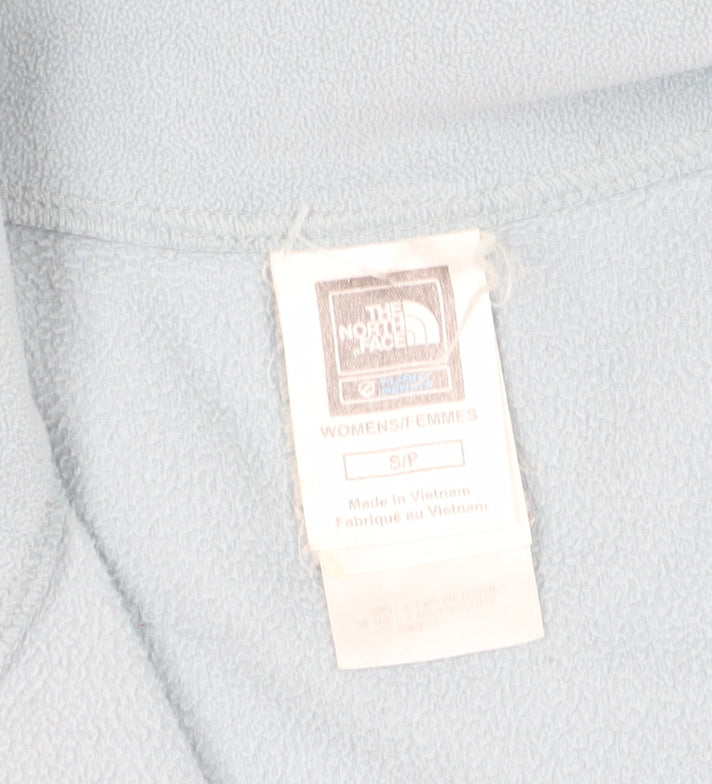 The North Face Women's Blue Small 1/2 Zip Fleece Sweatshirt