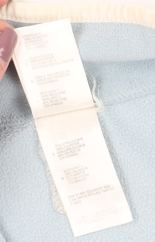 The North Face Women's Blue Small 1/2 Zip Fleece Sweatshirt