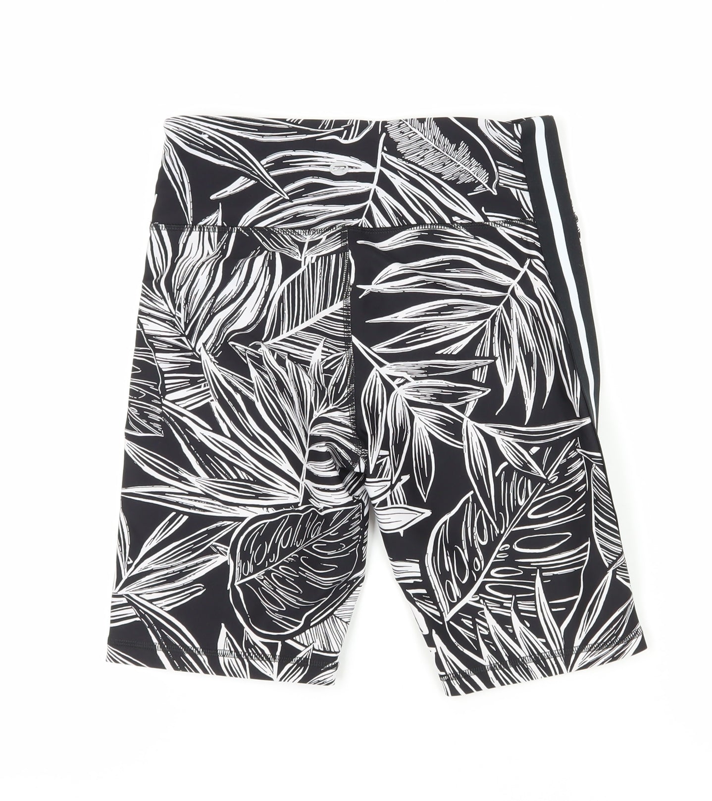 DKNY Women's Black Floral Athletic Shorts S