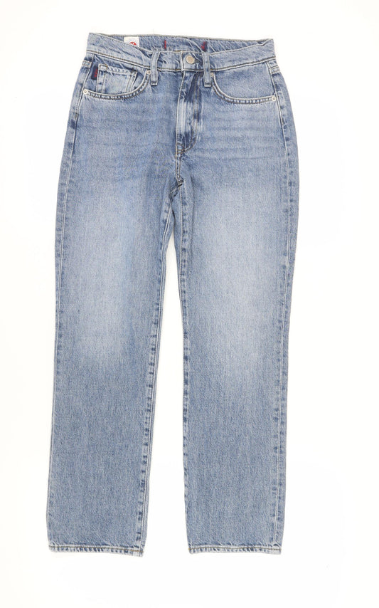 Superdry Women's Blue Straight Jeans Size 24