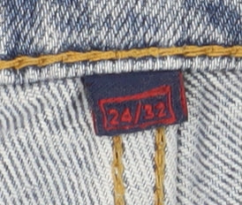 Superdry Women's Blue Straight Jeans Size 24