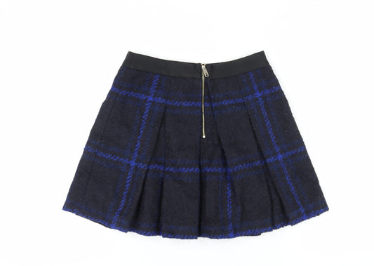 Ted Baker Women's Pleated Check Skirt Size 8